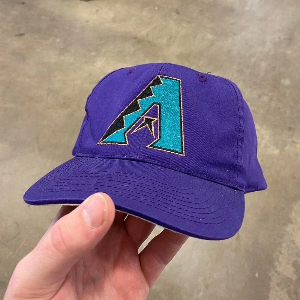 Vintage Arizona Diamondbacks MLB Baseball 90s Outdoor Cap SnapBack Hat